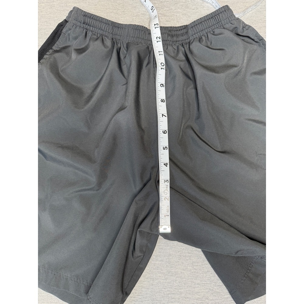 Nike‎ Dri-FIT Womens Running Shorts Grey Black Mesh 644242-060 Size Medium - Picture 3 of 10